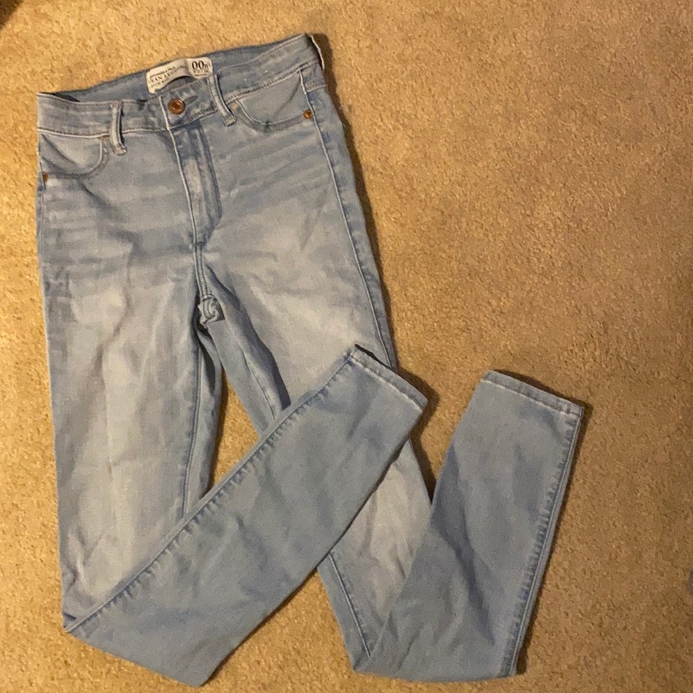 Abercrombie Jean Leggings in Size 00